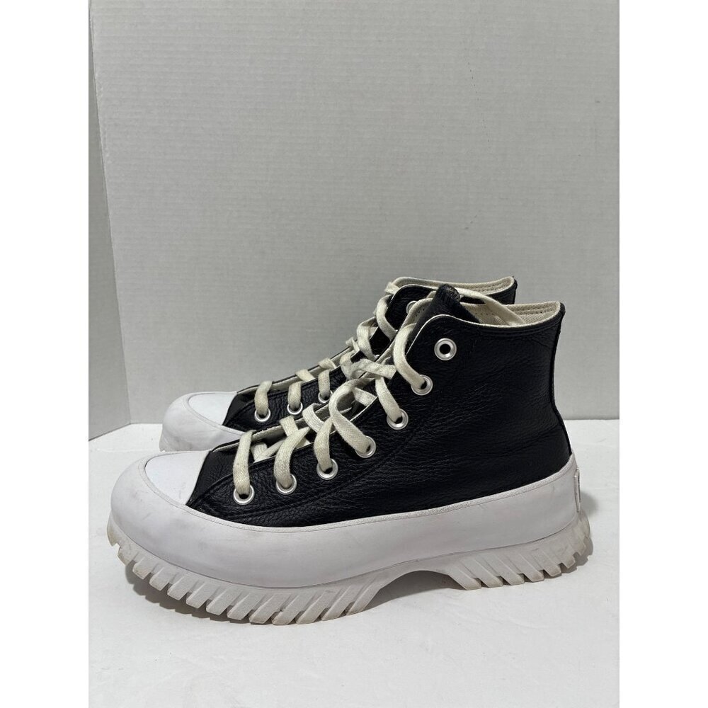 Converse Chuck Taylor All Star Lugged 2.0 Leather Black Womens 7.5 y2k platform